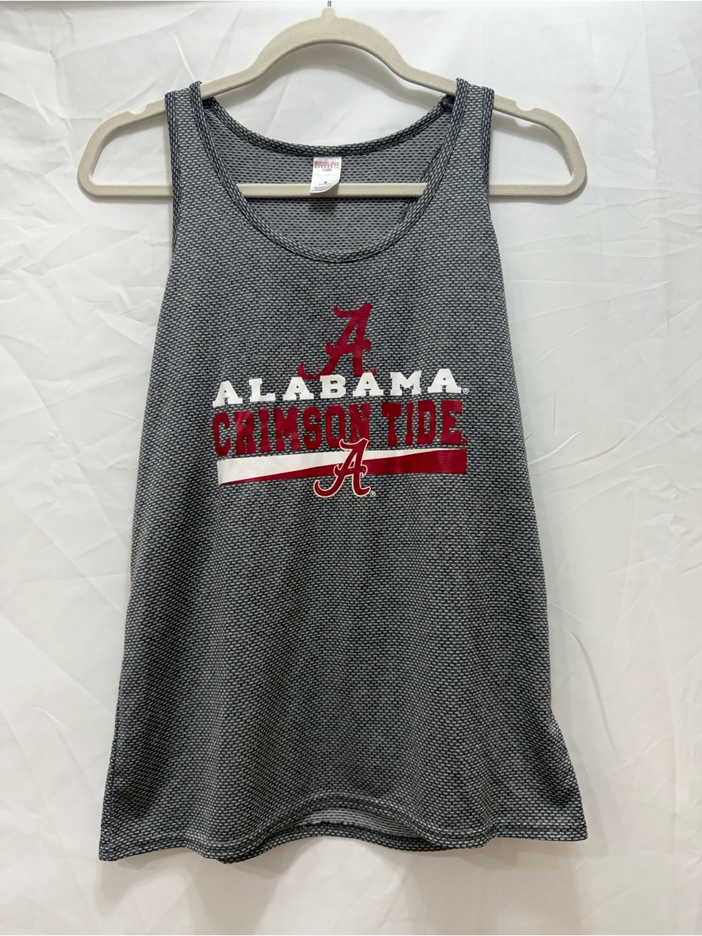 Alabama Crimson Tide Women's Gray Graphic Tank Top